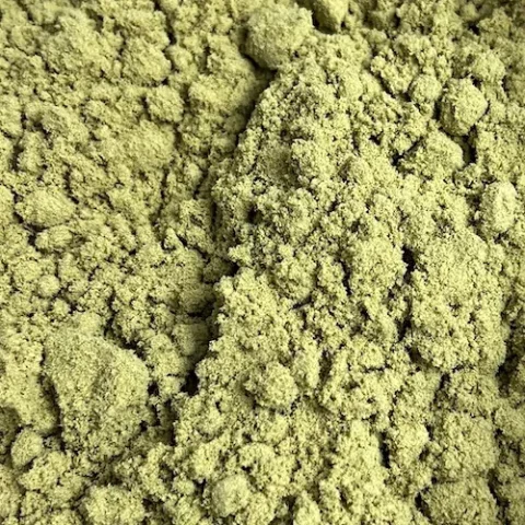 White Widow hemp pollen CBD